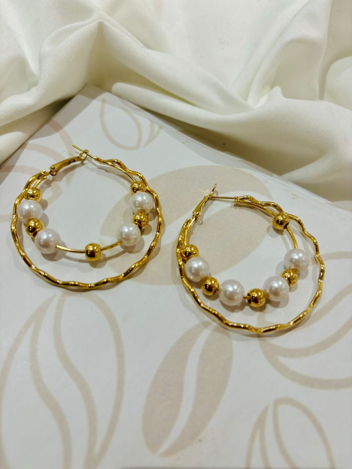 pear hoop gold 2 pear hoop gold 2